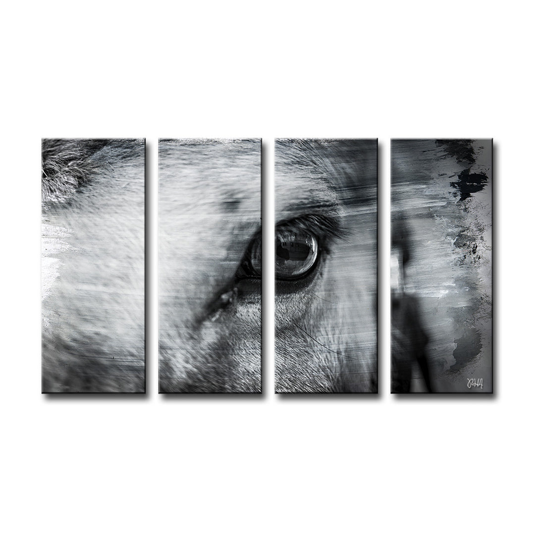 Equestrian Saddle Ink PSXII' Canvas Wall Art