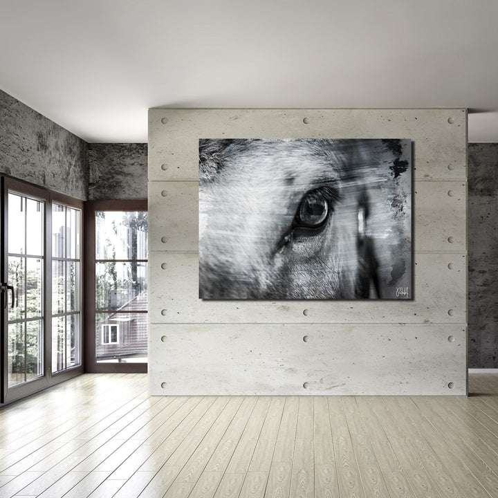 Equestrian Saddle Ink PSXII' Canvas Wall Art