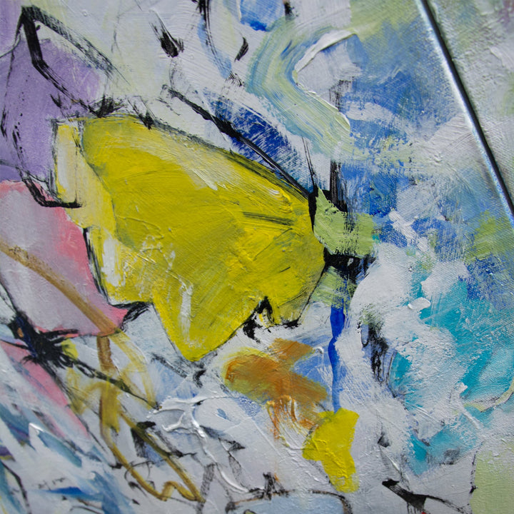 One of a Kind Original 'Garden View' by Salvatore Principe