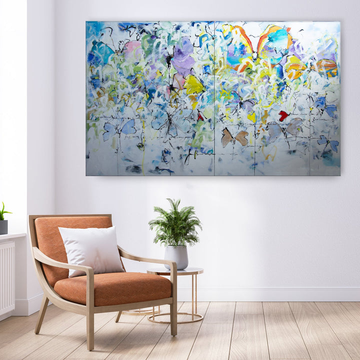 One of a Kind Original 'Garden View' by Salvatore Principe