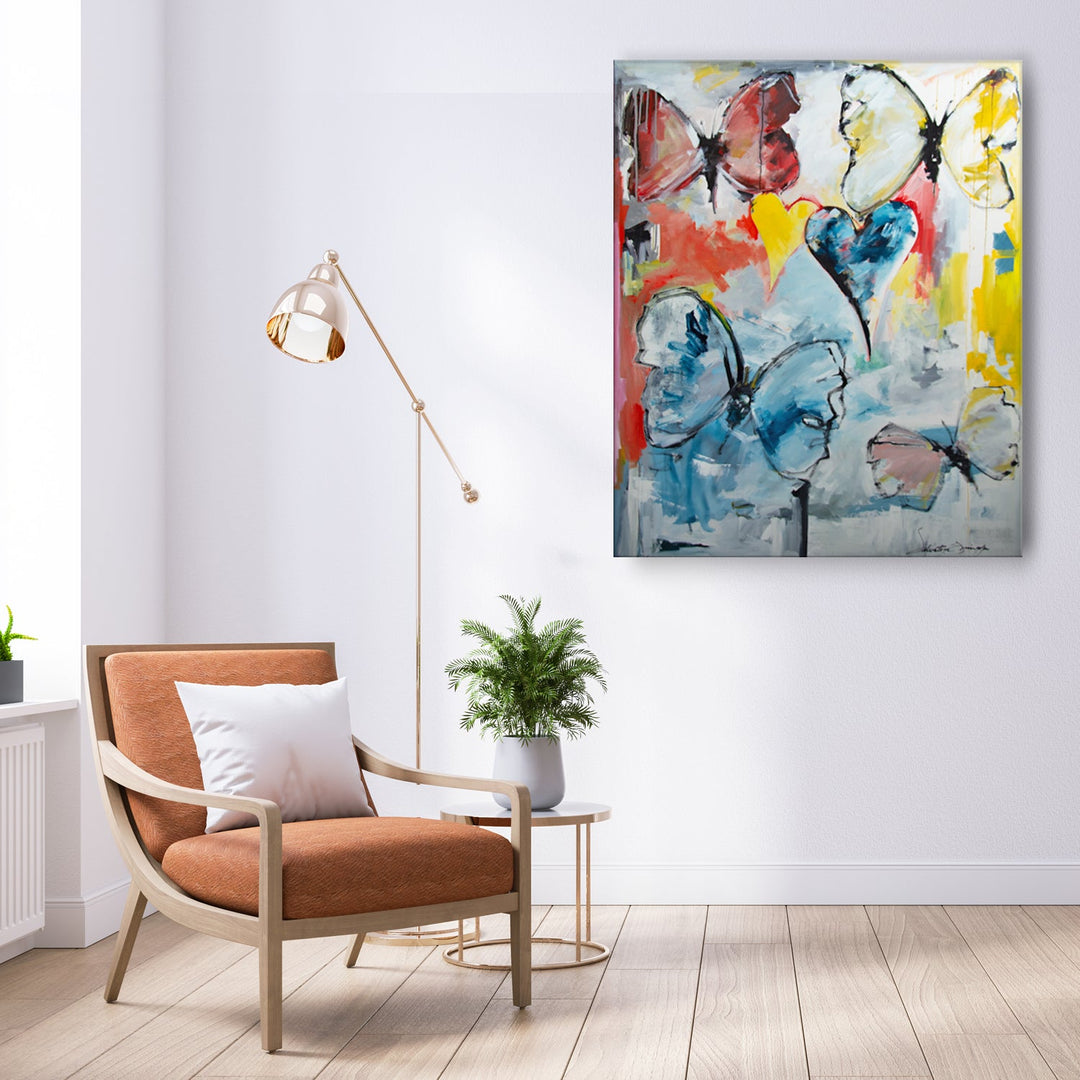 One of a Kind Original 'Love is in the Air' by Salvatore Principe
