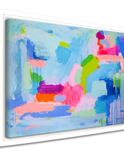 It Was All a Dream' Framed Canvas Wall Art