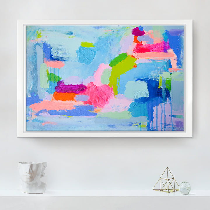 It Was All a Dream' Framed Canvas Wall Art