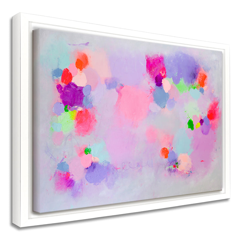 Caught in a Daydream' Framed Canvas Wall Art