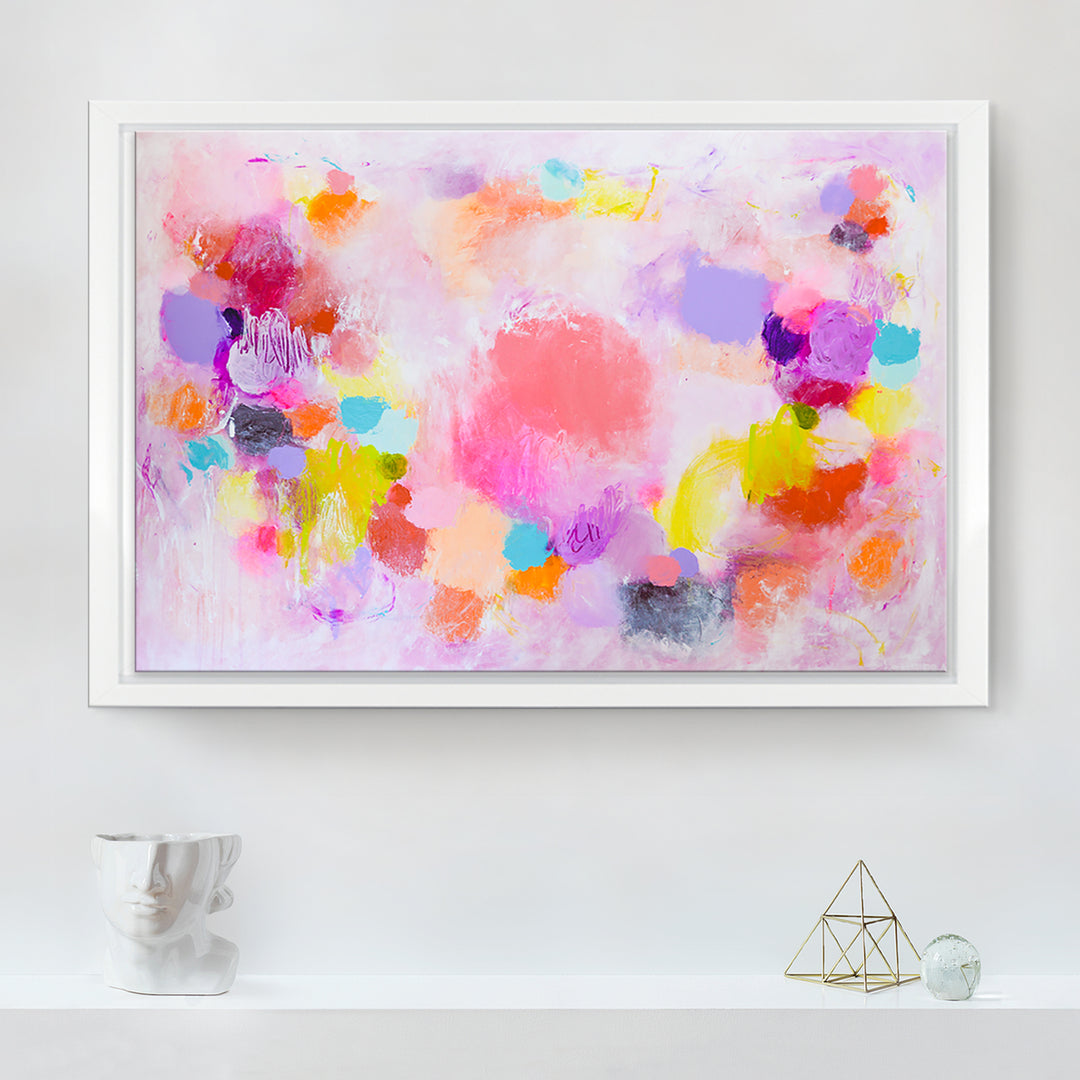 Somewhere Among the Stars' Framed Canvas Wall Art