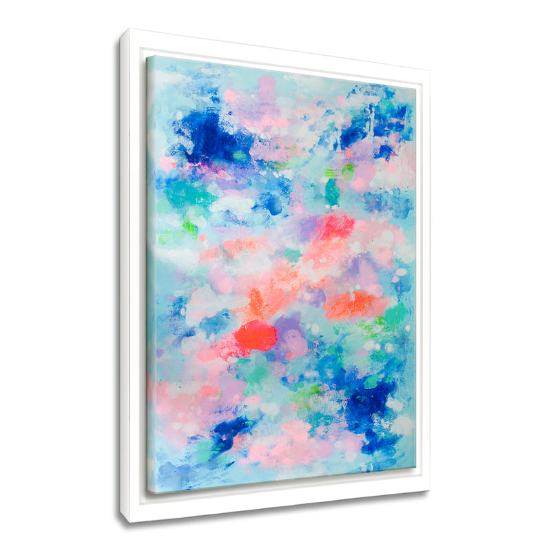 Waking Up in the Sky' Framed Canvas Wall Art