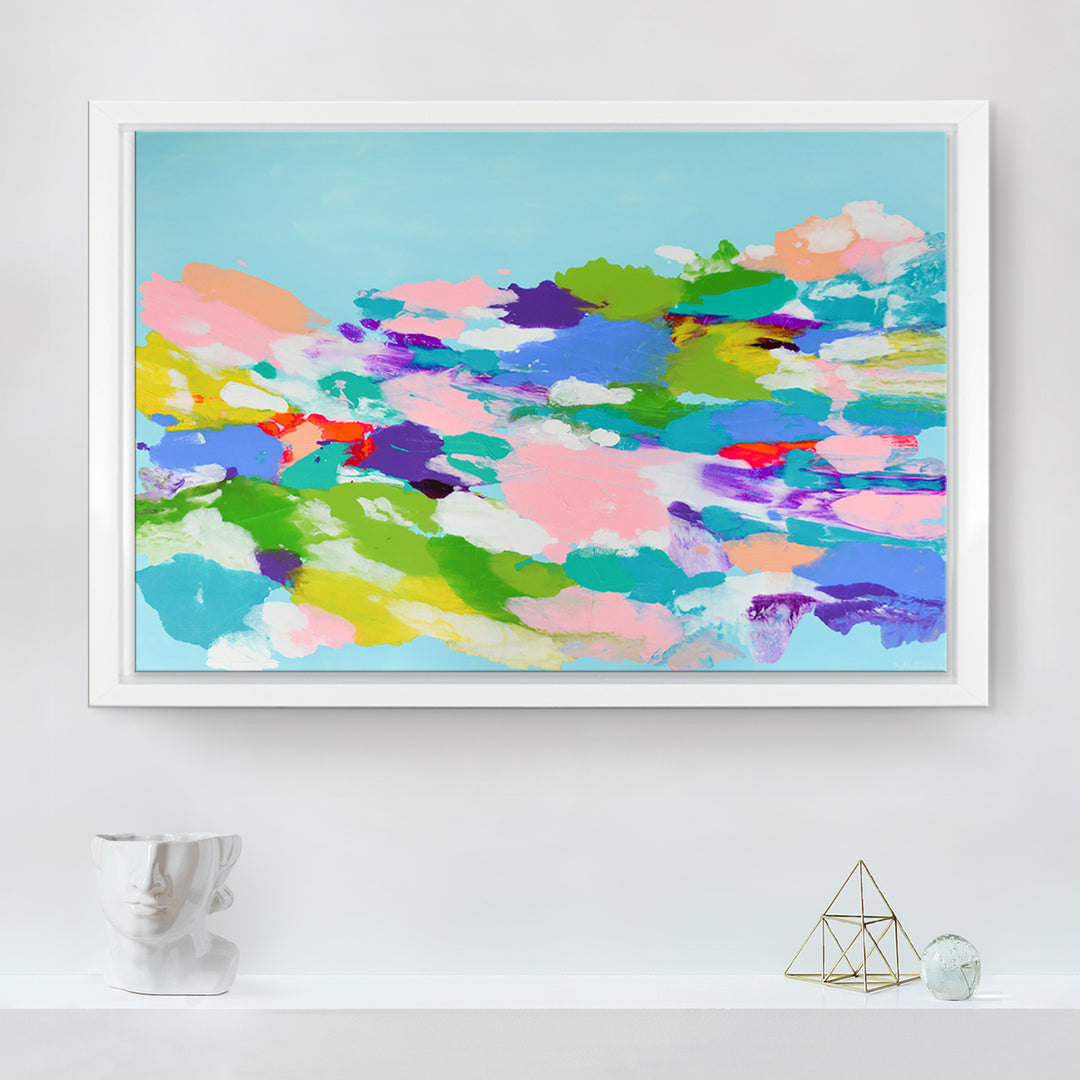 Once Upon a Dream' Framed Canvas Wall Art