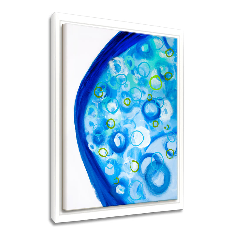 Caught Up in the Rhythm' Framed Canvas Wall Art