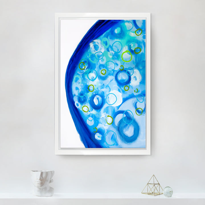 Caught Up in the Rhythm' Framed Canvas Wall Art