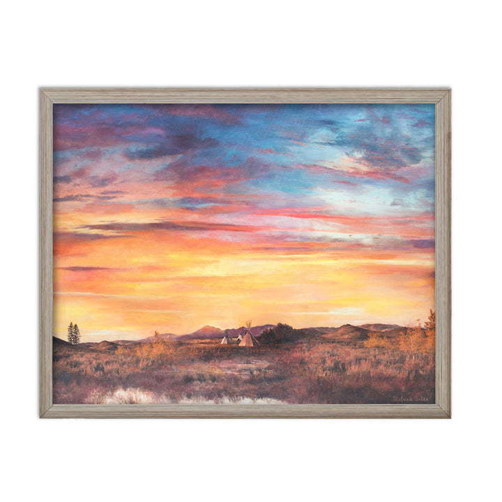 'Crimson Peace' Wall Art