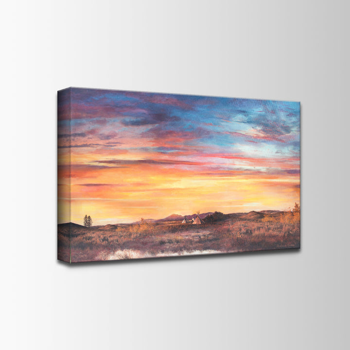 'Crimson Peace' Wall Art
