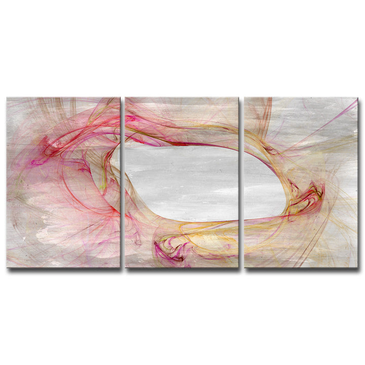 Glitzy Mist XVII' Wrapped Canvas Wall Art Set
