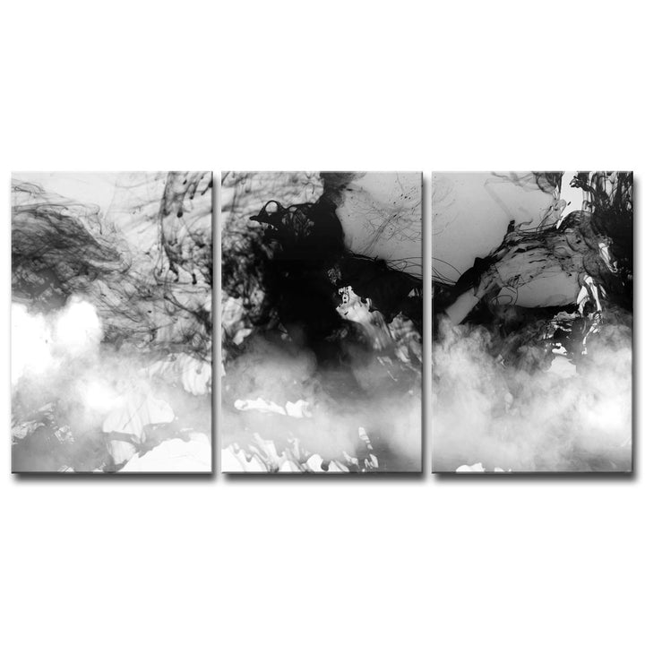 Glitzy Mist XXI' Wrapped Canvas Wall Art Set