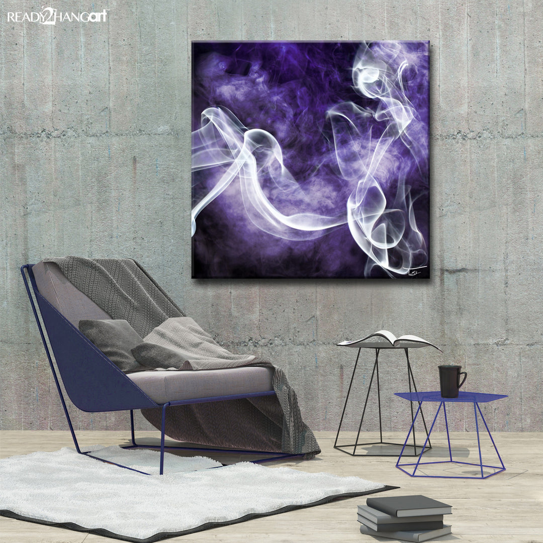 Glitzy Mist XXII' Wrapped Canvas Wall Art