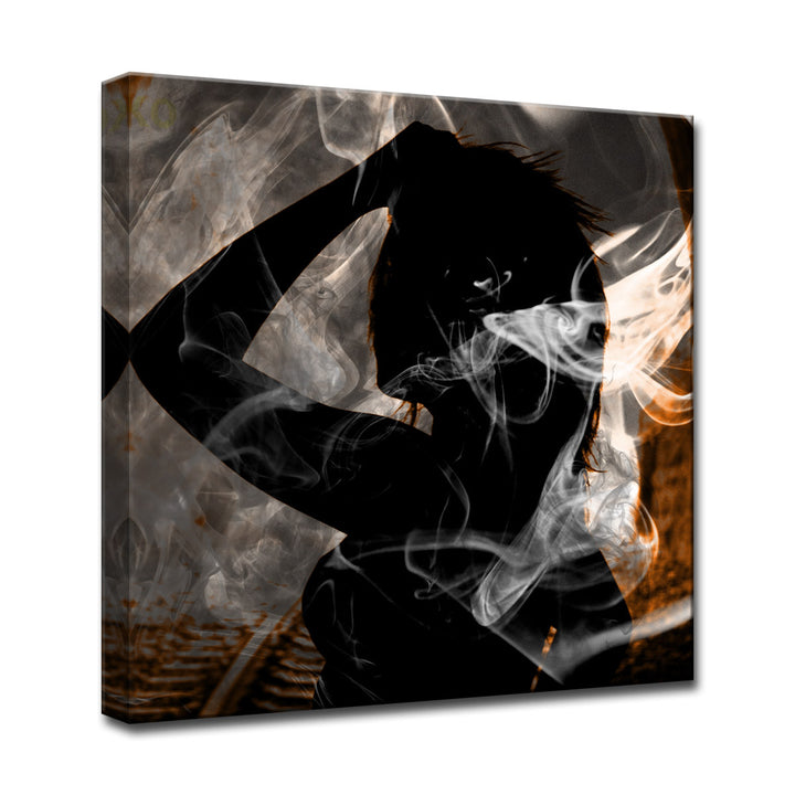 Glitzy Mist XXVII' Wrapped Canvas Wall Art Set
