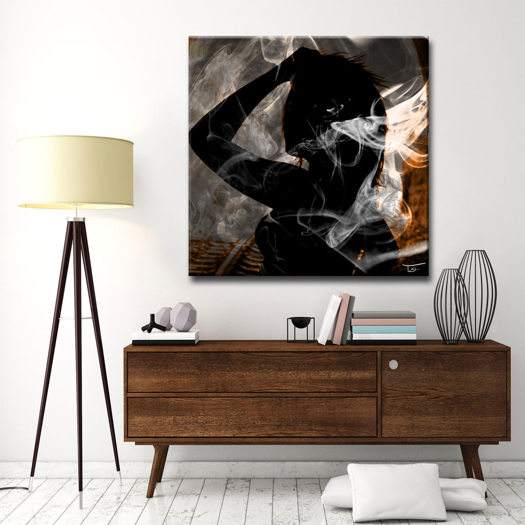 Glitzy Mist XXVII' Wrapped Canvas Wall Art Set