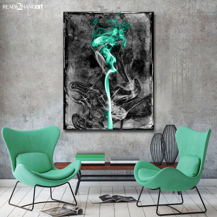 Glitzy Mist XXXIII' Wrapped Canvas Wall Art Set