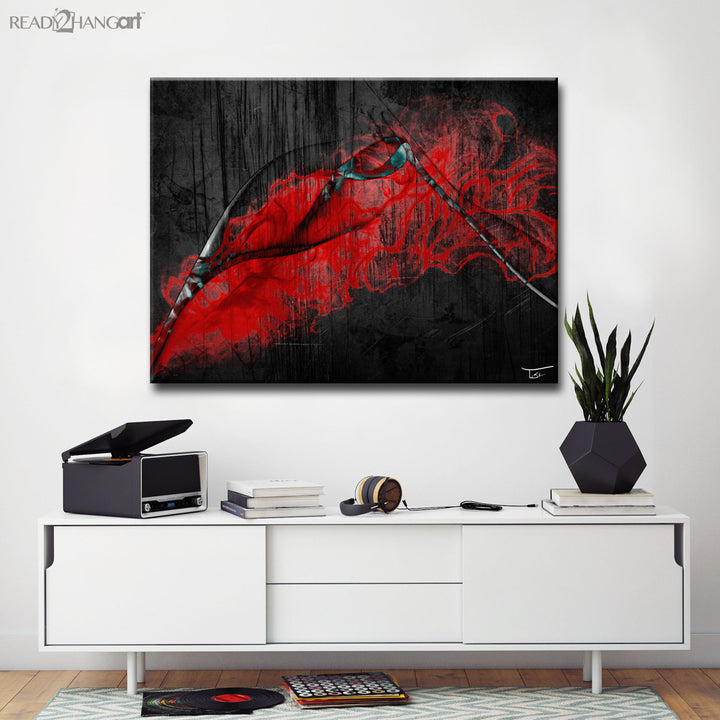 Glitzy Mist XXXIV' Wrapped Canvas Wall Art Set