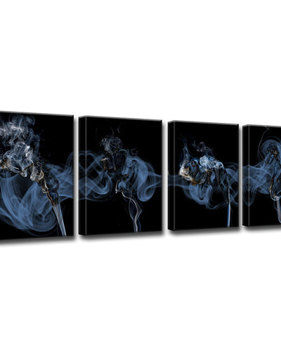 Glitzy Mist XXXIX' Wrapped Canvas Wall Art Set
