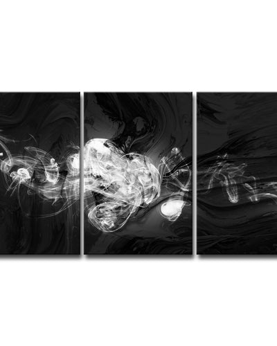 Glitzy Mist No. 42' Wrapped Canvas Wall Art Set