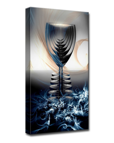 Glitzy Mist No. 5' Wrapped Canvas Wall Art Set