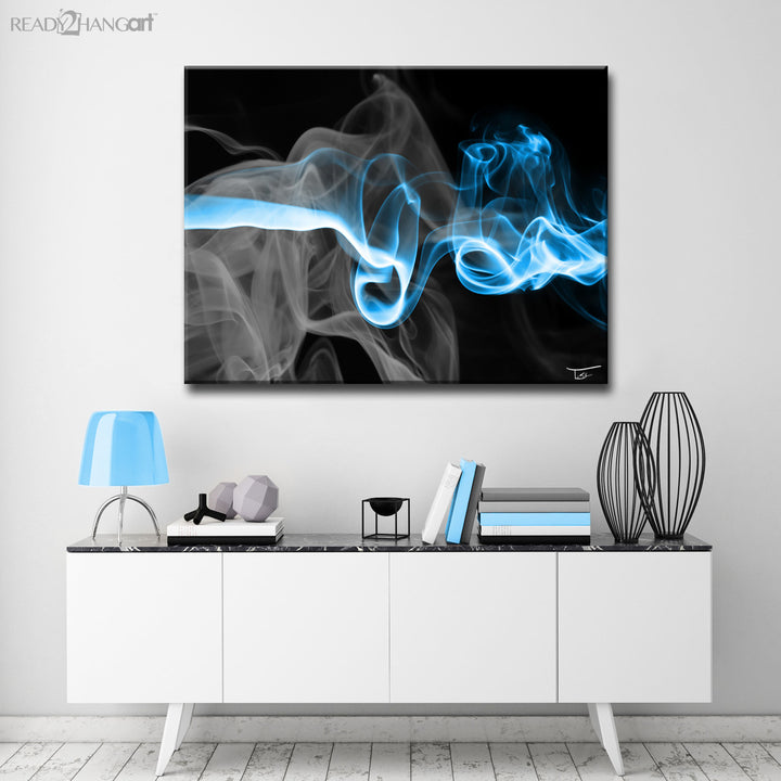 Glitzy Mist XLIX' Wrapped Canvas Wall Art Set