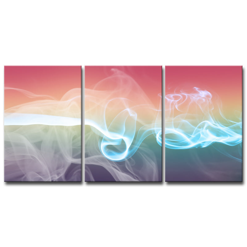Glitzy Mist XLIX-B' Wrapped Canvas Wall Art Set