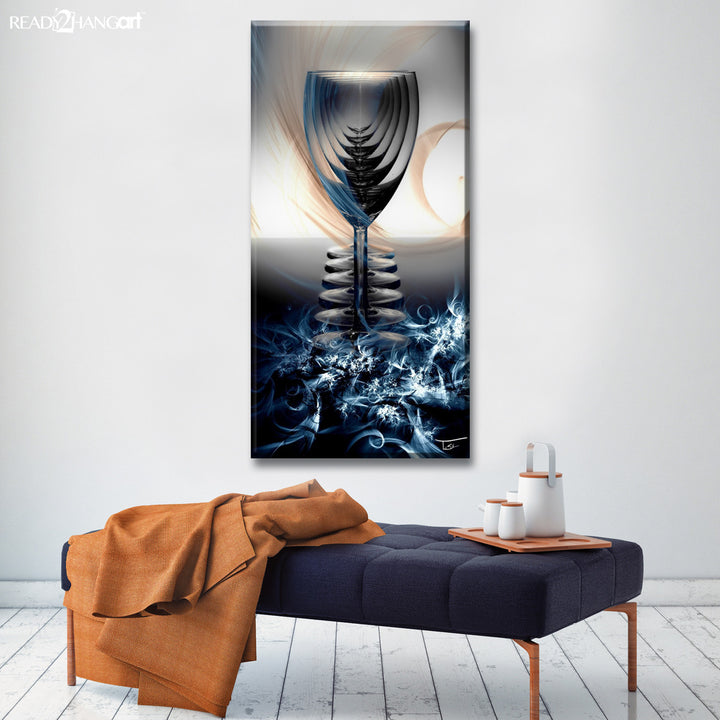 Glitzy Mist V' Wrapped Canvas Wall Art Set