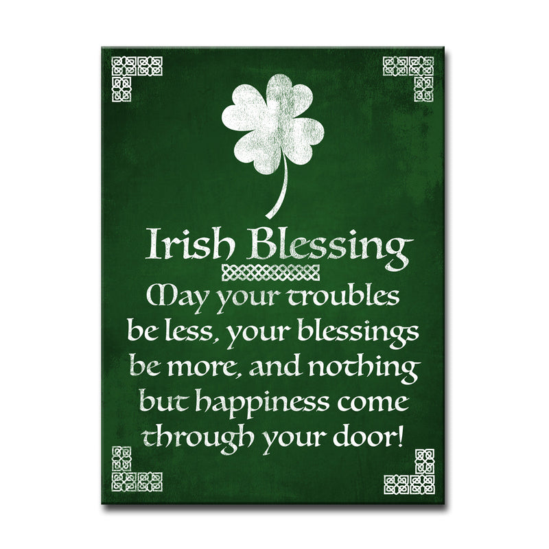Irish Blessing' Wrapped Canvas Wall Art