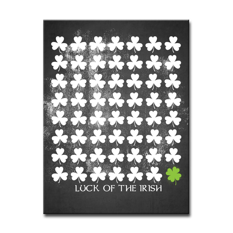 Luck of the Irish' Wrapped Canvas Wall Art