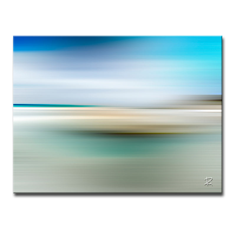 Blur Stripes XIII' Wrapped Canvas Wall Art