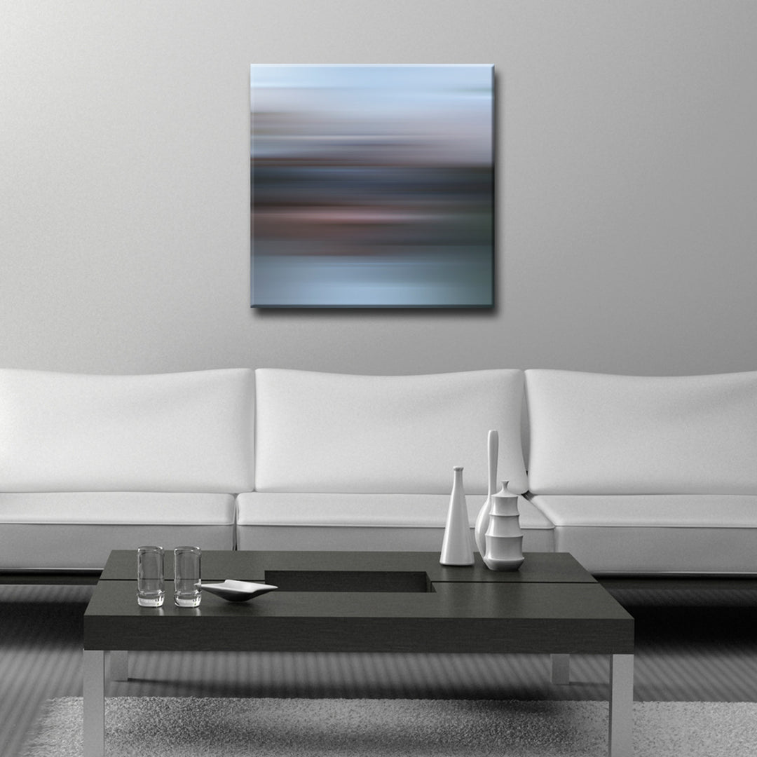 Blur Stripes XVI' Wrapped Canvas Wall Art