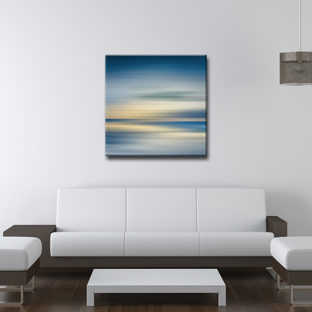 Blur Stripes I' Wrapped Canvas Wall Art