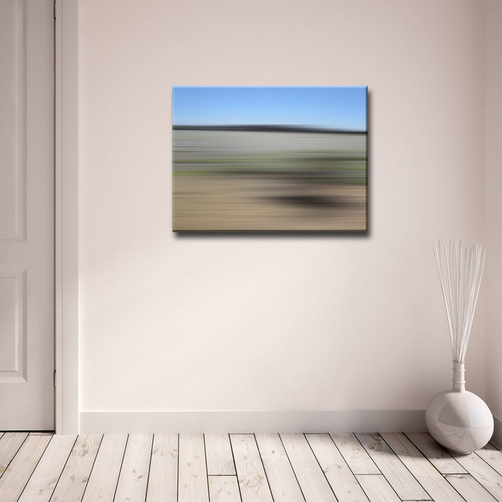 Blur Stripes XX' Wrapped Canvas Wall Art