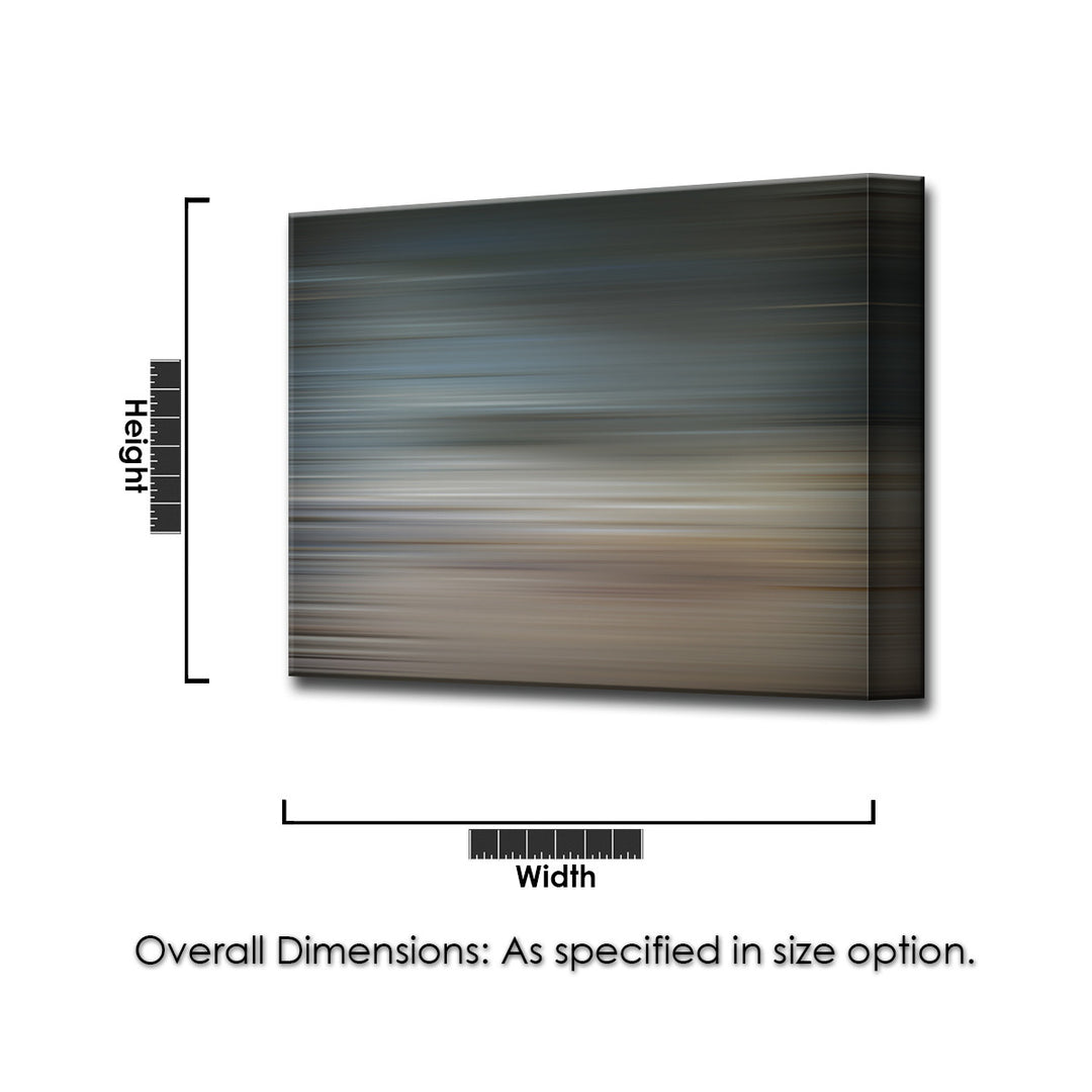Blur Stripes XXII' Wrapped Canvas Wall Art
