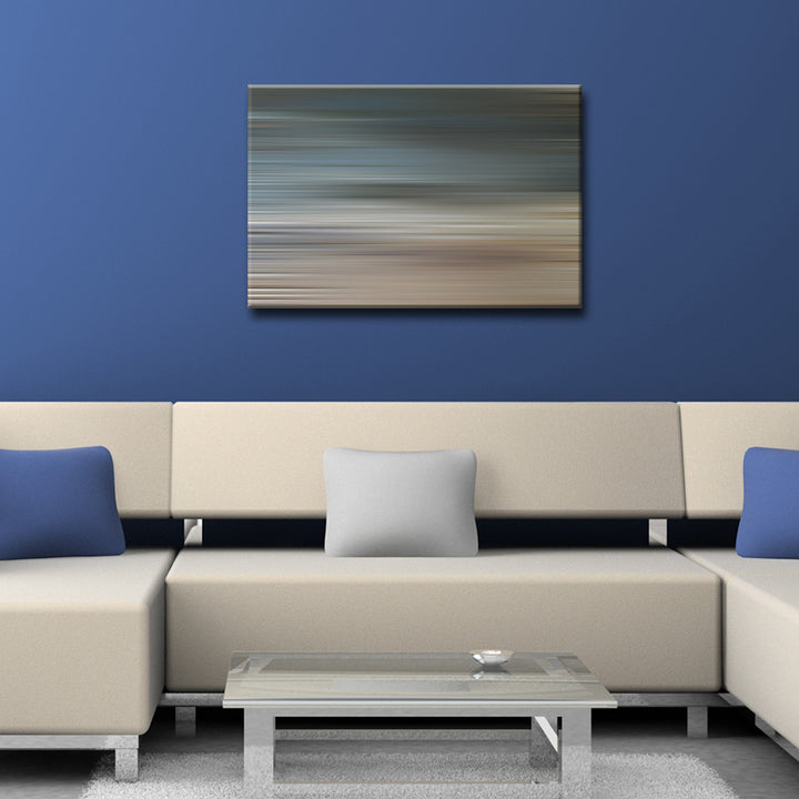 Blur Stripes XXII' Wrapped Canvas Wall Art