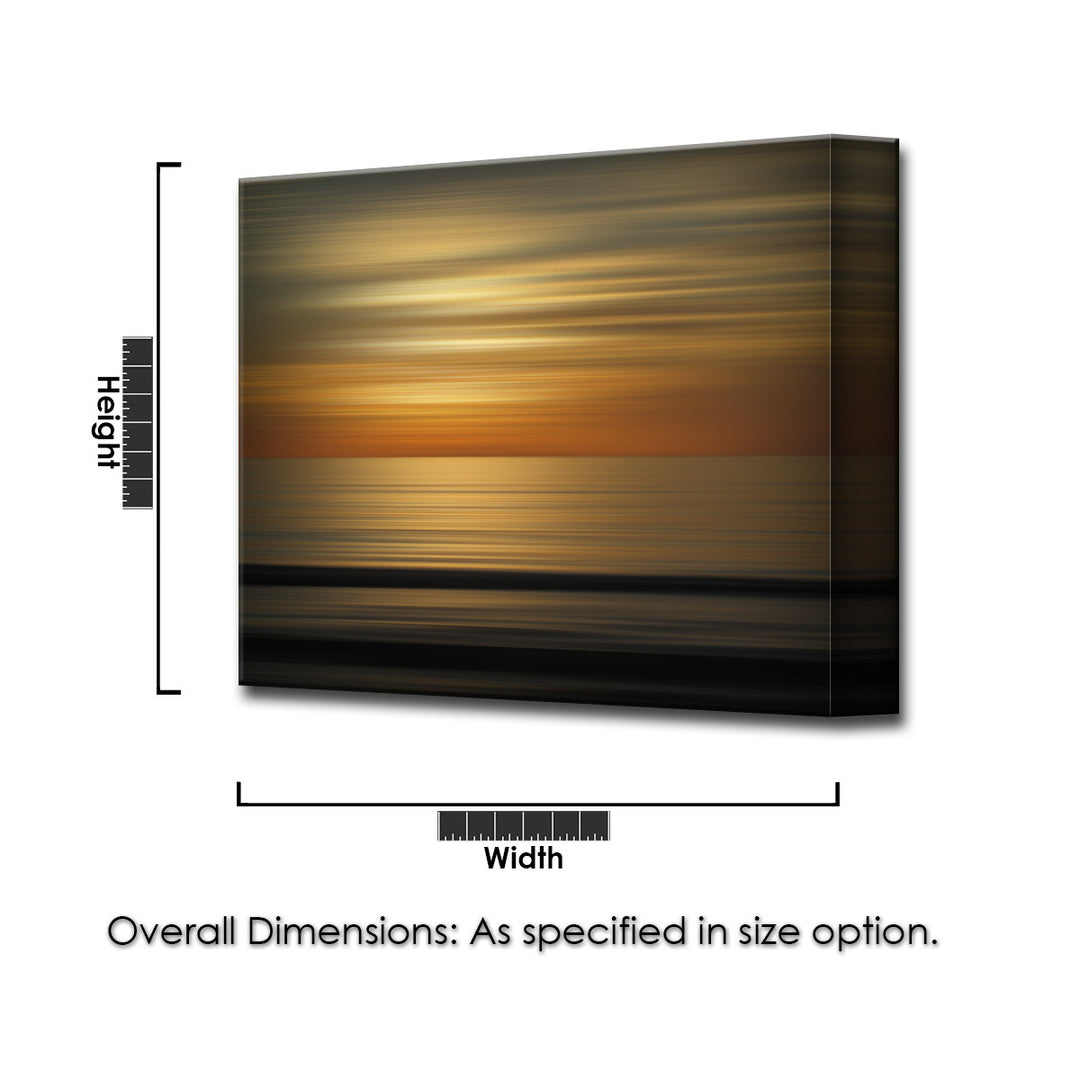 Blur Stripes XXIII' Wrapped Canvas Wall Art