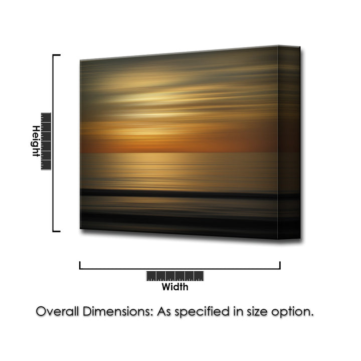 Blur Stripes XXIII' Wrapped Canvas Wall Art