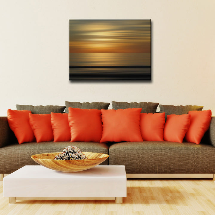 Blur Stripes XXIII' Wrapped Canvas Wall Art