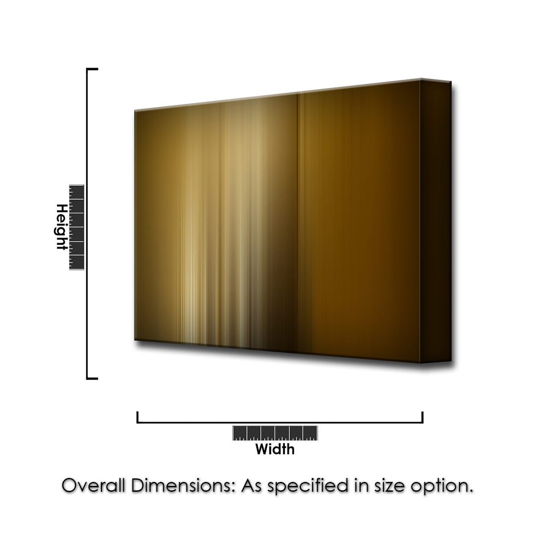 Blur Stripes XXVIII' Wrapped Canvas Wall Art