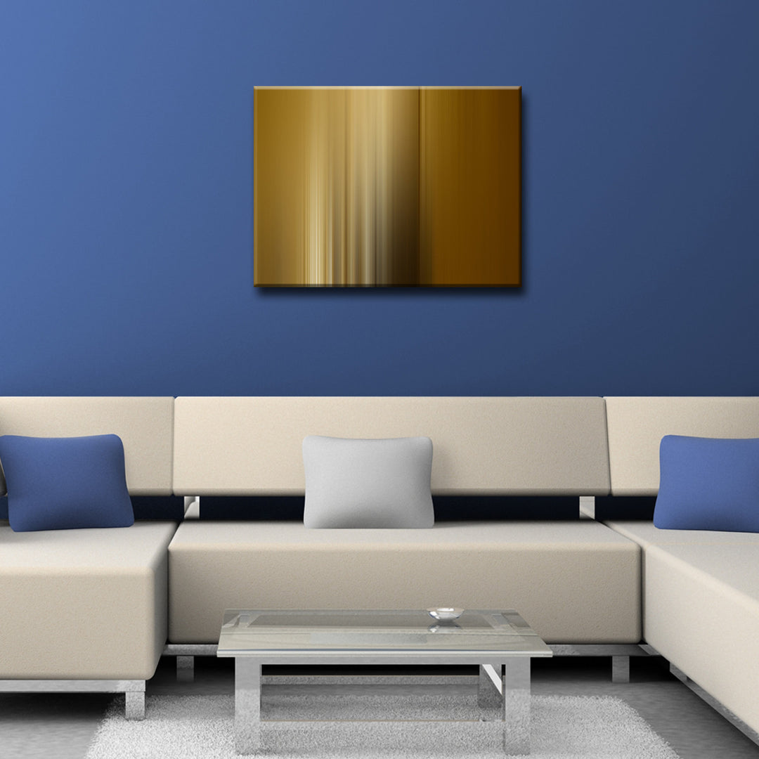 Blur Stripes XXVIII' Wrapped Canvas Wall Art