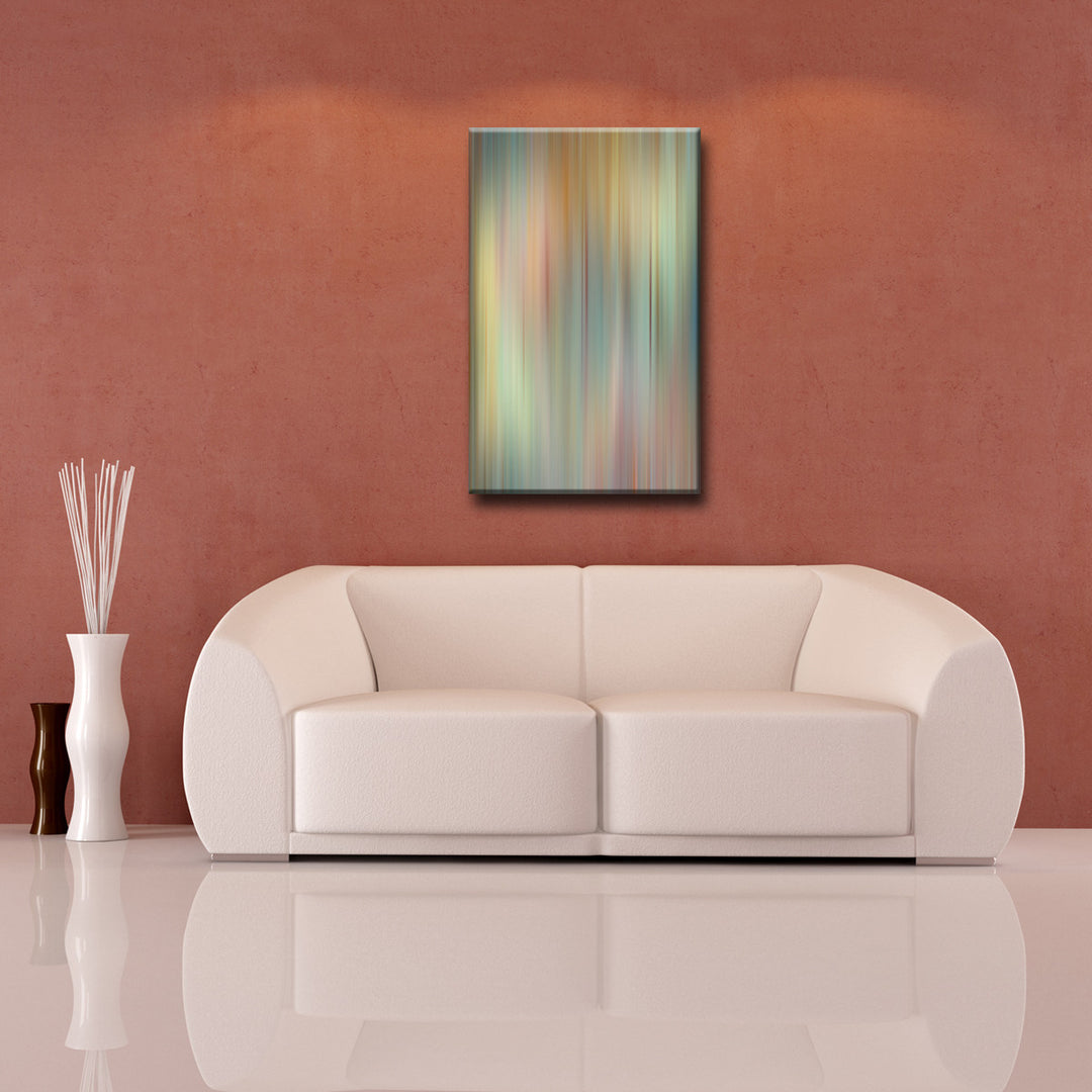 Blur Stripes II' Wrapped Canvas Wall Art