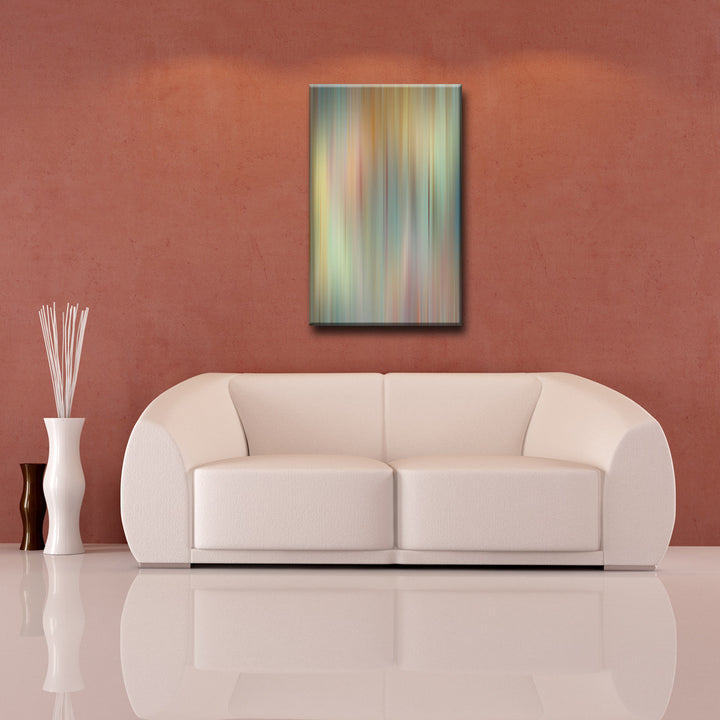 Blur Stripes II' Wrapped Canvas Wall Art