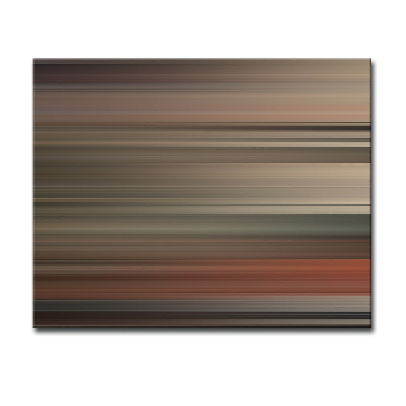 Blur Stripes XXXII' Wrapped Canvas Wall Art