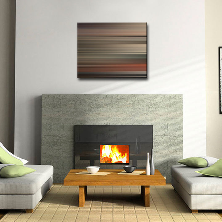 Blur Stripes XXXII' Wrapped Canvas Wall Art