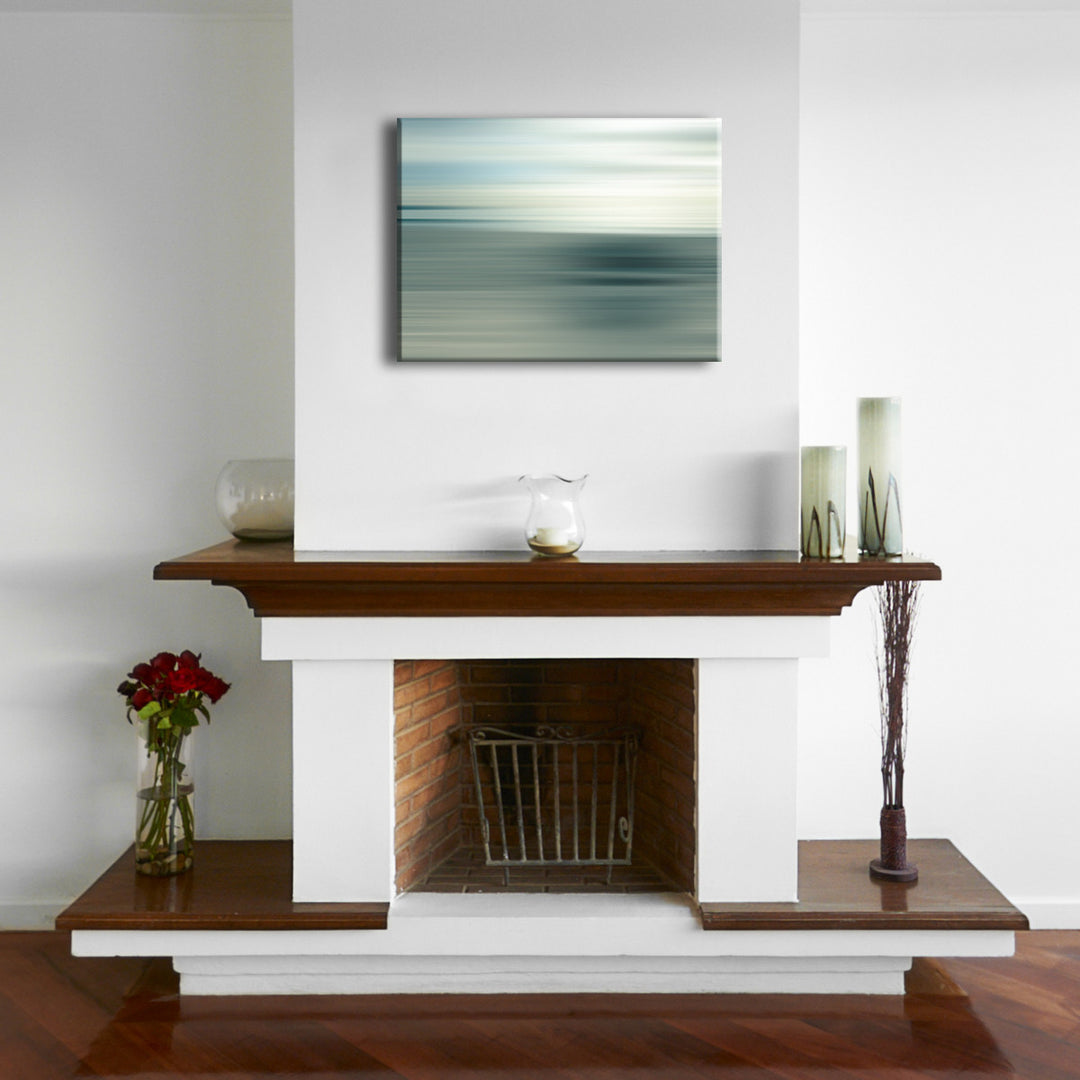 Blur Stripes XXXIX' Wrapped Canvas Wall Art