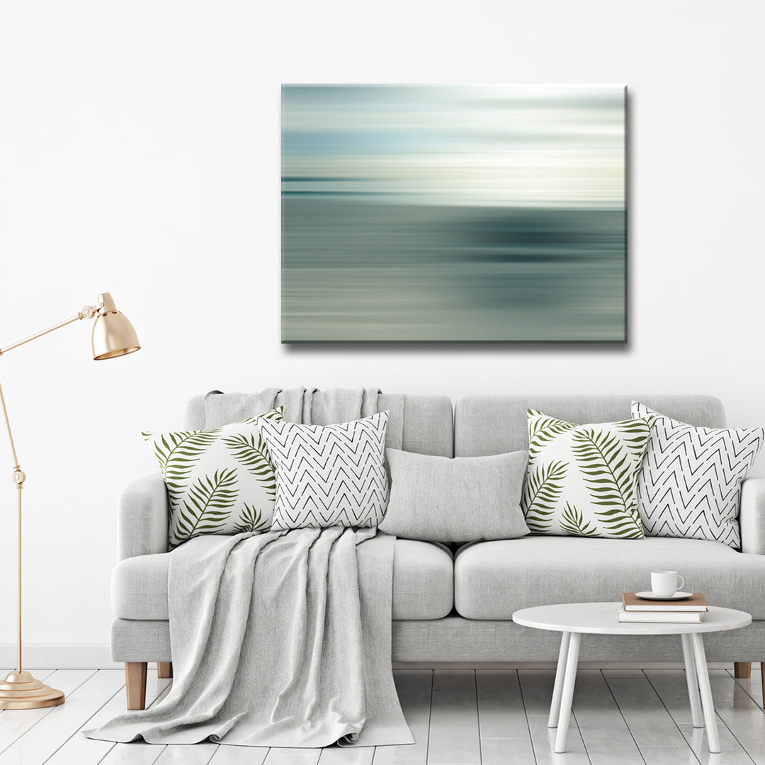 Blur Stripes XXXIX' Wrapped Canvas Wall Art