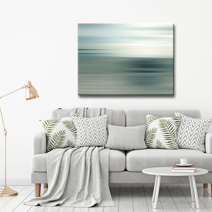 Blur Stripes XXXIX' Wrapped Canvas Wall Art