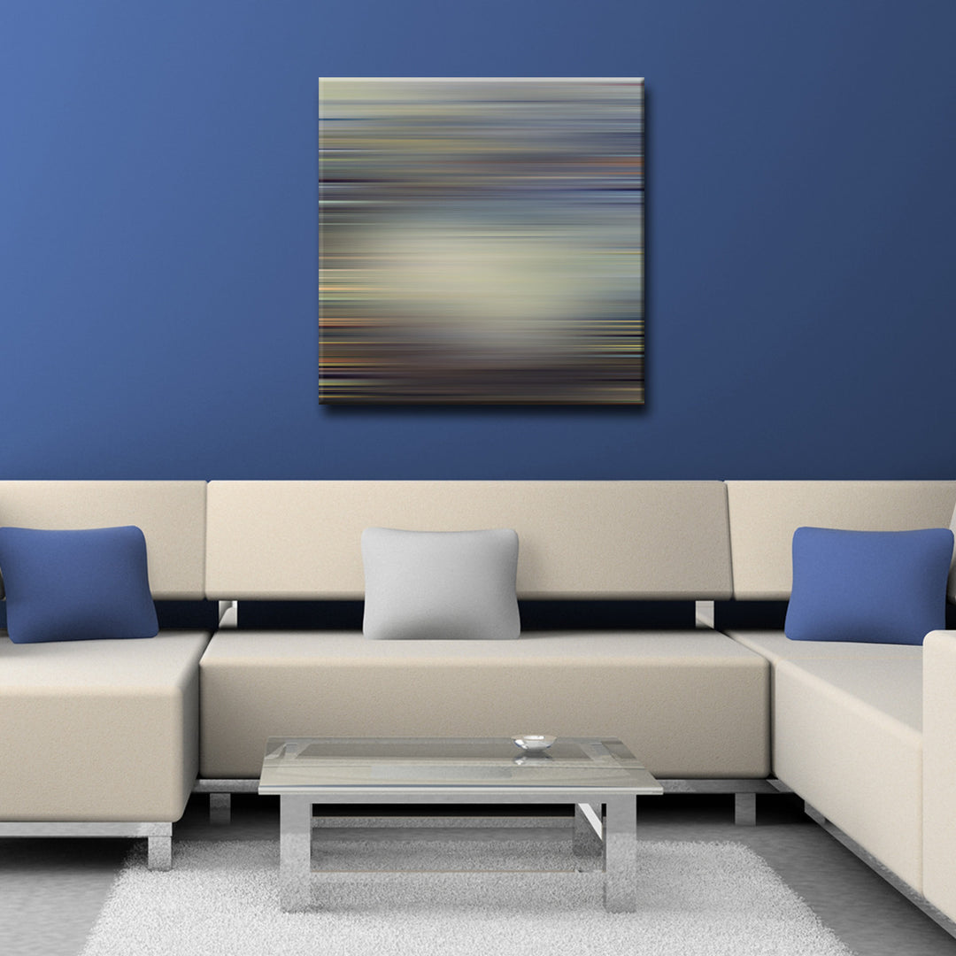 Blur Stripes III' Wrapped Canvas Wall Art