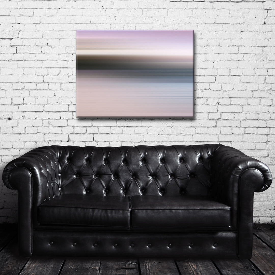 Blur Stripes XLII' Wrapped Canvas Wall Art